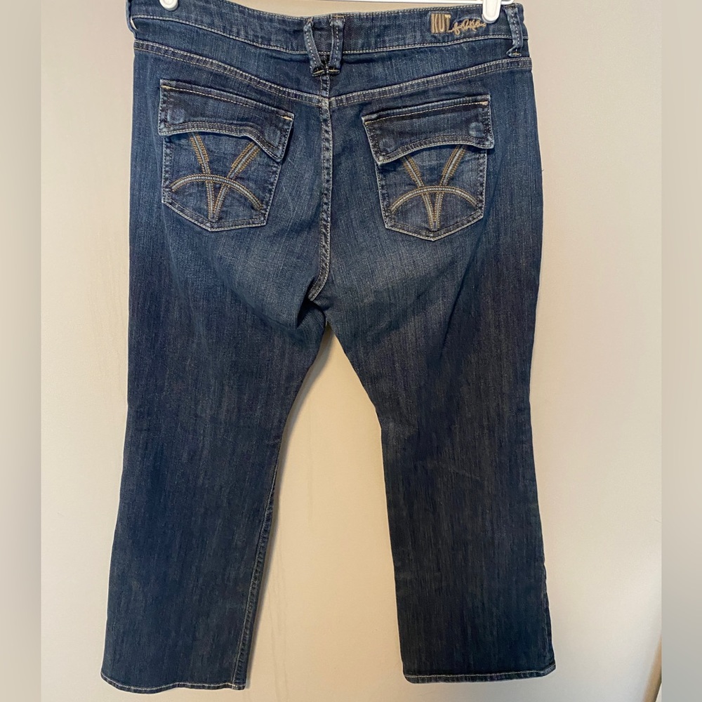 KUT From The Kloth  Blue Jeans Size 14P - Picture 2 of 5
